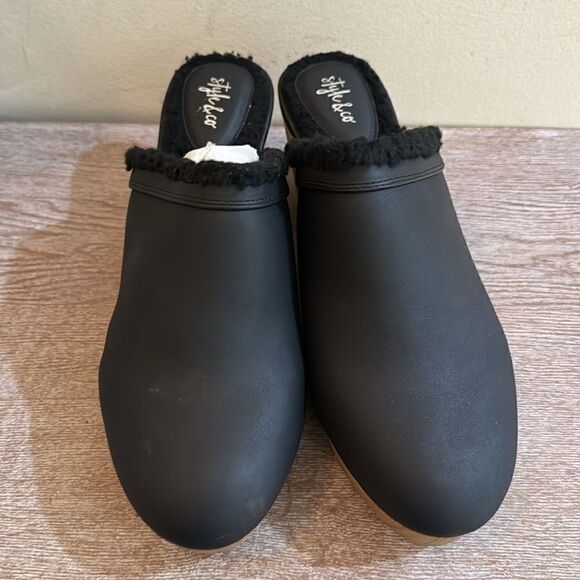 Style & Co Tooma Clog Mules- Black - Size 10 M- NIB - Picture 2 of 7